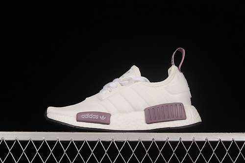 【280】[BD8024]-[NMD R1 CRYSTAL WHITE/CRYSTAL WHITE/ORCHID TINT]-[WOMAN:36-40]