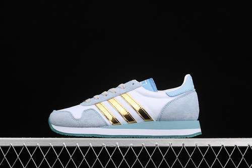 【250】[FW2052]-[USA 84 SHOES CLOUD WHITE/LIGHT BLUE/GOLD]-[WOMAN:36-39]-[MAN:40-45]
