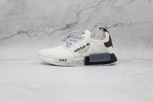 【300】[S24031]-[NMD R1 PRIMEKNIT CLOUD WHITE/CLOUD WHITE/CORE BLACK]-[WOMAN:36-39]-[MAN:40-45]