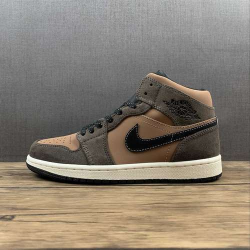 【320】[DC7294-200]-[AIR JORDAN 1 MID SE EARTH TONE DARK CHOCOLATE/CRIMSON BLISS/ARCHAEO BROWN/BLACK]