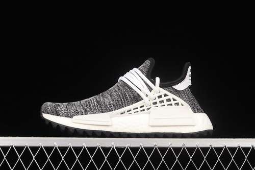 【360】[AC7359]-[PHARRELL X NMD HUMAN RACE TRAIL OREO CORE BLACK/RUNNING WHITE/WHITE]-[UNISEX:36-48]