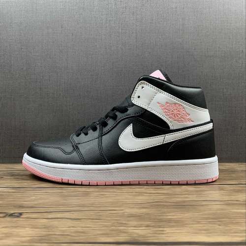 【300】[555112-061]-[AIR JORDAN 1 MID GS BLACK/WHITE/ARCTIC PUNCH]-[MAN:40-46]