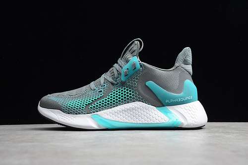 【300】[CG5581]-[ALPHABOUNCE INSTINCT SHOES GREY/WHITE/BLUE]-[MAN:40-44]