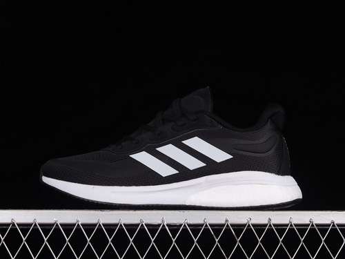 【300】[S42722]-[SUPERNOVA SHOES CORE BLACK/CLOUD WHITE/HALO SILVER]-[MAN:39-45]