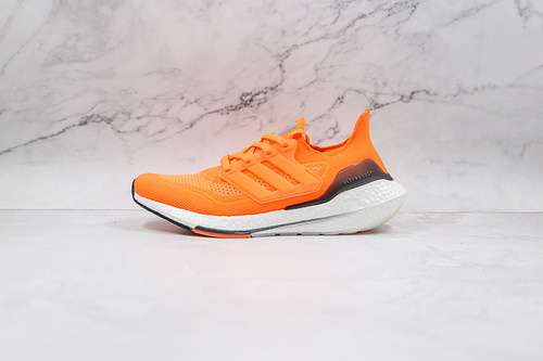 【320】[FZ1920]-[ULTRABOOST 21 SHOES CLOUD WHITE/ORANGE/CORE BLACK]-[MAN:39-48]