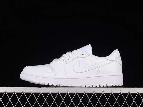 【280】[DD9315-110]-[AIR JORDAN 1 LOW GOLF WHITE CROCODILE WHITE/PURE PLATINUM/WHITE]-[35.5-47.5]