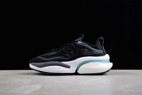 【300】[HP2758]-[ALPHABOOST V1 SHOES CORE BLACK/MAGIC GREY/GREY THREE]-[WOMAN:36-39]-[MAN:40-45]