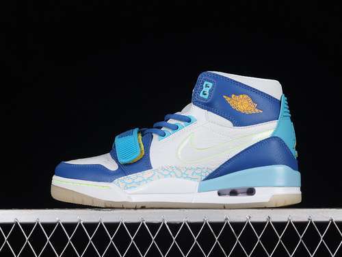 【360】[CI4446-400]-[JORDAN LEGACY 312 FLY BLUE LAGOON/CLEAR-TEAM ROYAL-OFF WHITE-BLUE GAZE-AMARILLO]