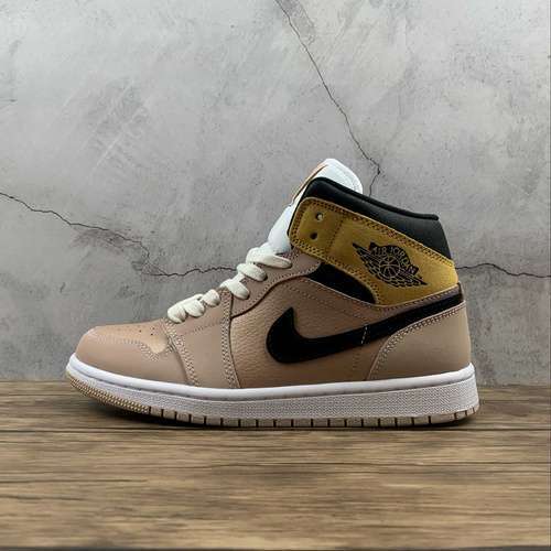【320】[DD2224-200]-[AIR JORDAN 1 MID SE PARTICLE BEIGE/METALLIC RED BRONZE/UNIVERSITY GOLD/BLACK]