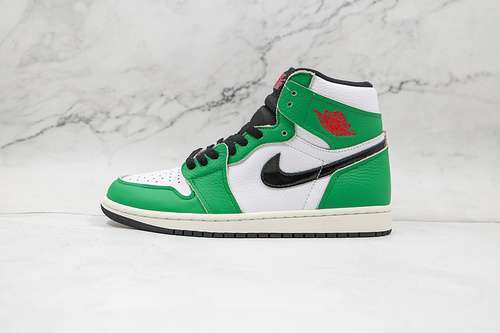 【400】[DB4612-300]-[AIR JORDAN 1 RETRO HIG LUCKY GREEN/WHITE/SAIL/BLACK]-[WOMAN:36-39]-[MAN:40-46]