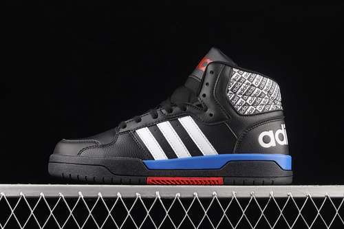 【360】[GY0724]-[ENTRAP MID SHOES CORE BLACK/CLOUD WHITE-BLUE]-[WOMAN:36-39]-[MAN:40-44]
