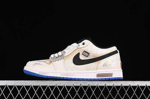 【380】[553560-140]-[AIR JORDAN 1 LOW WHITE/ROYAL BLUE/BLACK]-[WOMAN:35.5-39]-[MAN:40-47.5]
