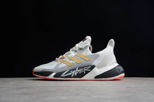 【320】[FY3143]-[CYBERPUNK 2077 X X9000L4 CRYSTAL WHITE/GOLD METALLIC/SOLAR RED]-[UNSIEX:36-45]