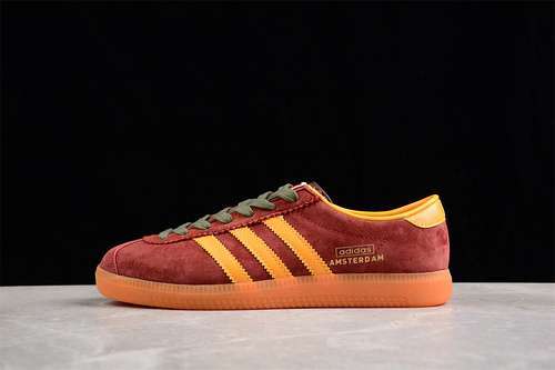【240】[EF5791]-[ORIGINALS SCARPE LAST FRONITER SAMBA ORANGE/GREEN/BROWN]-[WOMAN:35.5-39]-[MAN:40-45]