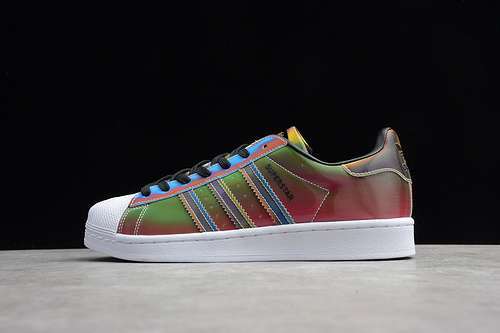 【280】[FX7779]-[SUPERSTAR IRIDESCENT MULTI-COLOR/WHITE]-[WOMAN:36-39]-[MAN:40-45]