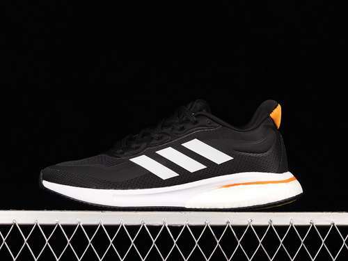 【300】[GX2969]-[SUPERNOVA SHOES CORE BLACK/CLOUD WHITE/LIGHT FLASH ORANGE]-[WOMAN:36-39]-[MAN:40-45]