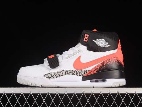 【340】[AQ4160-108]-[JUST DON JORDAN LEGACY 312 WHITE/HOT LAVA BLACK ZEN GREY]-[UNISEX:36-46]
