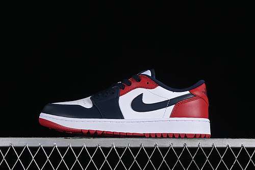 【360】[DD9315-113]-[AIR JORDAN 1 LOW GOLF USA WHITE/OBSIDIAN/VARSITY RED]-[WOMAN:35.5-39]-[MAN:40-45]