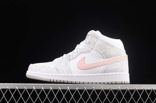 【340】[DN4045-001]-[AIR JORDAN 1 MID SE LIGHT IRON ORE/ATMOSPHERE/WHITE]-[WOMAN:36-39]-[MAN:40-46]