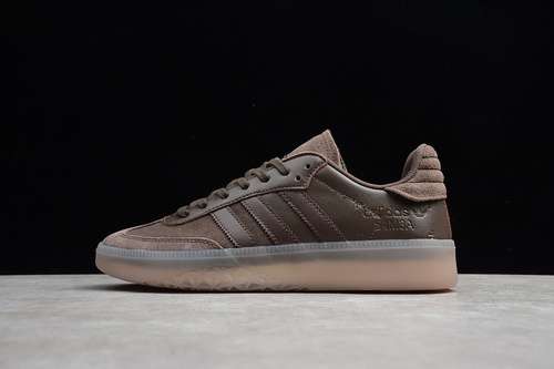 [D98160]-[SAMBA RM SHOES SIMPLE BROWN/SIMPLE BROWN/GREY FOUR]-[UNISEX:36-45]