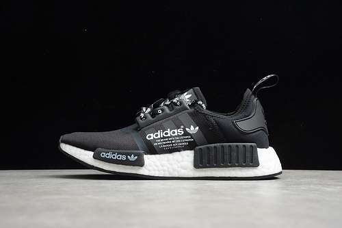【300】[F99711]-[NMD_R1 SHOES CORE BLACK/CORE BLACK/CLOUD WHITE]-[WOMAN:36-39]-[MAN:40-45]