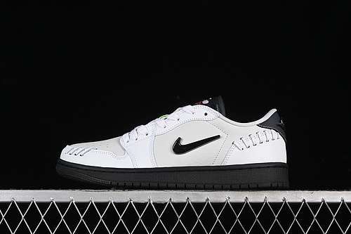 【260】[HM3689-001]-[AIR JORDAN 1 LOW METHOD OF MAKE WHITE/GREY/BLACK]-[WOMAN:36-39]-[MAN:40-46]