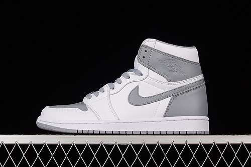 【280】[555088-037]-[AIR JORDAN 1 HIGH OG STEALTH WHITE/WHITE/GREY]-[WOMAN:36-39]-[MAN:40-46]