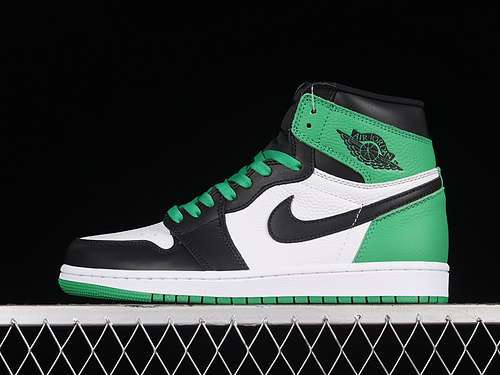 【380】[DZ5485-031]-[AIR JORDAN 1 RETRO HIGH OG BLACK/LUCKY GREEN/WHITE]-[WOMAN:36-39]-[MAN:40-47.5]