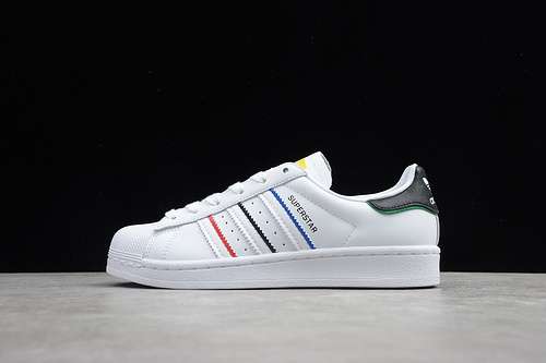 [FY2325]-[SUPERSTAR OLYMPICS FOOTWEAR WHITE/FOOTWEAR WHITE/CORE BLACK]-[WOMAN:36-39]-[MAN:40-44]