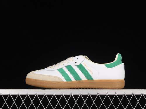 【280】[HQ6075]-[SPORTY &amp; RICH X SAMBA OG CLOUD WHITE/GREEN/GUM]-[WOMAN:36-39]-[MAN:40-45]