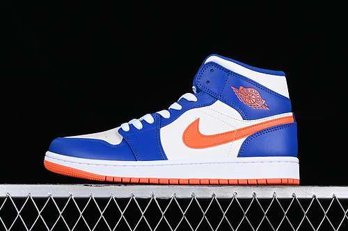 【340】[FD1029-400]-[AIR JORDAN 1 MID WHITE/ORANGE/BLUE]-[MAN:40-46]