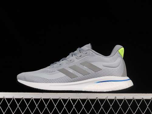 【300】[S42726]-[SUPERNOVA SHOES HALO SILVER/MATTE SILVER/SIGNAL GREEN]-[MAN:40-45]