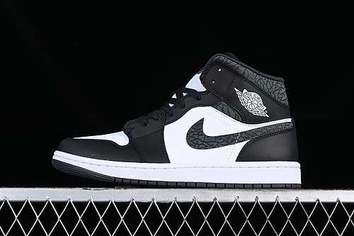 【340】[FB9911-001]-[AIR JORDAN 1 MID WHITE/BLACK]-[MAN:40-46]