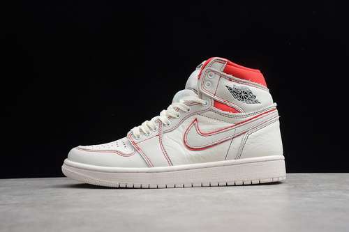 [555088-160]-[AIR JORDAN 1 RETRO HIGH OG SAIL/BLACK-PHANTOM-UNIVERSITY RED]-[UNISEX:36-46]-[1.3-170]