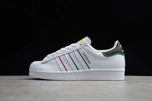 【300[FY2325]-[SUPERSTAR OLYMPICS FOOTWEAR WHITE/FOOTWEAR WHITE/CORE BLACK]-[WOMAN:36-39]-[MAN:40-44]