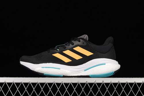 【280】[GX5469]-[SOLARGLIDE 5 SHOES CORE BLACK/FLASH ORANGE/MINT RUSH]-[MAN:39-45]