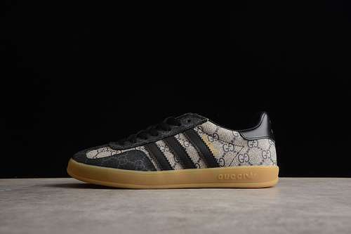 【280】[HQ6636]-[GU*CCI X GAZELLE ESQUISITE GU*CCI CORE BLACK/GUM/GREY]-[WOMAN:36-39]-[MAN:40-44]