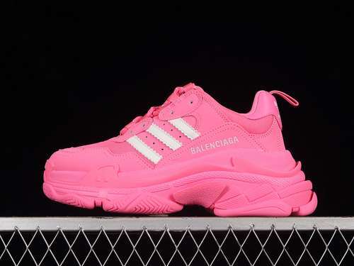 【520】[W2ZB65590]-[ZG A*D X BA*LEN*CIAGA TRIPLE S SNEAKERS PINK/PINK/WHITE]-[WOMAN:35-40]