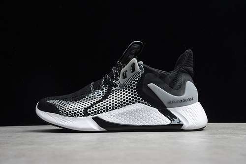 【300】[CG5595]-[ALPHABOUNCE INSTINCT SHOES CORE BLACK/CLOUD WHITE/GREY]-[MAN:39-45]