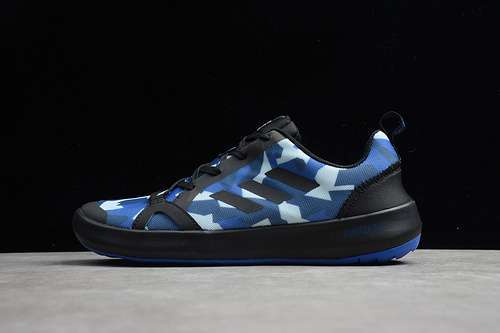【240】[EH0353]-[TERREX BOAT S.RDY CORE BLACK/NAVY BLUE/WHITE]-[WOMAN:36-39]-[MAN:40-44]