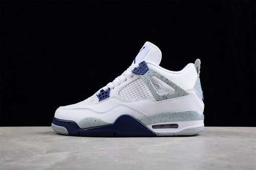 【380】[DH6927-140]-[AIR JORDAN 4 RETRO WHITE/MIDNIGHT NAVY/LIGHT SMOKE GREY/FIRE RED]-[MAN:40-48]