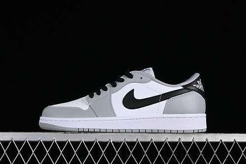 【260】[CZ0790-110]-[AIR JORDAN 1 LOW WHITE/BLACK/WOLF GREY]-[WOMAN:36-39]-[MAN:40-46]