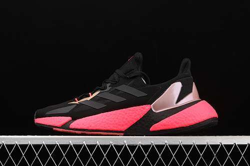 【340】[FW8389]-[X9000L4 BOOST SHOES BLACK/RED/GOLD]-[WOMAN:36-39]-[MAN:40-45]