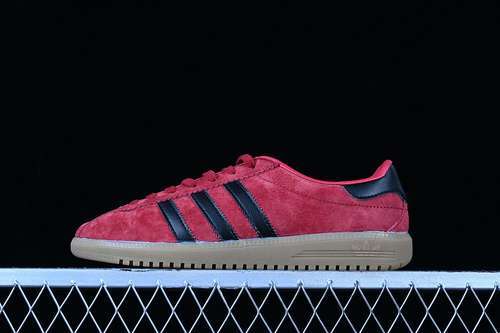 【280】[AQ1047]-[ADIDAS BERMUDA SCARLET/CORE BLACK/GUM]-[WOMAN:36-39]-[MAN:40-45]