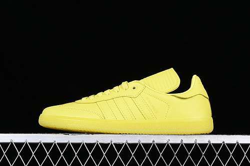 【220】[IE7292]-[ADIDAS PHARRELL WILLIAMS ORIGINALS SAMBA YRLLOW]-[WOMAN:36-39]-[MAN:40-45]