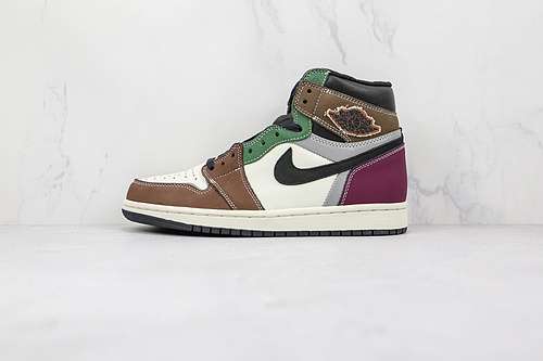 【400】[DH3097-001]-[AIR JORDAN 1 HIGH HANDCRAFTED BLACK/ARCHAEO BROWN/DARK CHOCOLATE]