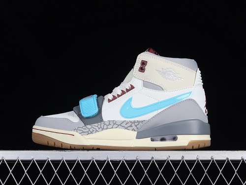 【340】[FB1875-141]-[AIR JORDAN LEGACY 312 EXPLORATION UNIT SAIL/BEAT BLUE-COCONUT MILK]