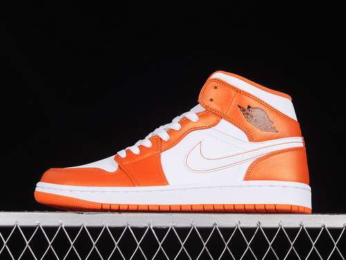 【340】[DM3531-800]-[AIR JORDAN 1 MID SE ELECTRO ORANGE/BLACK/WHITE]-[WOMAN:35.5-39]-[MAN:40-46]