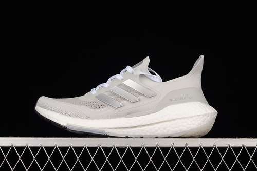 【300】[GV7724]-[ULTRA BOOST 21 CONSORTIUM SHOES LIGHT GREY/CLOUD WHITE/SILVER]-[UNSIEX:36-45]