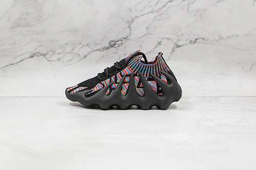 【250】[H68038]-[YEEZY BOOST 450 CORE BLACK/CORE BLACK/MULTI-COLOR]-[WOMAN:36-40]